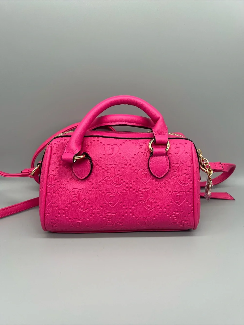 Juicy couture semi charmed satchel crossbody purse